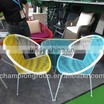 steel concha chair, event steel acapulco dining chair WR-3657