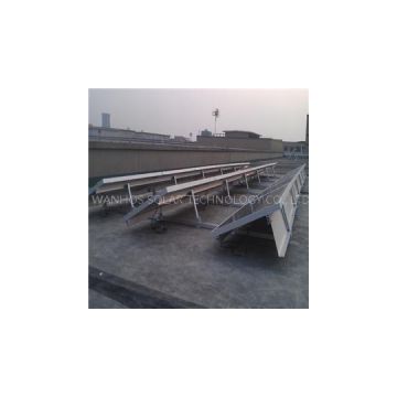 Ballasted flat rooftop  PV mounting system
