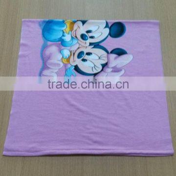 pink cute print micro fiber beach towel