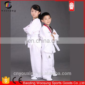 Martial arts uniform kids tae kwon do uniform