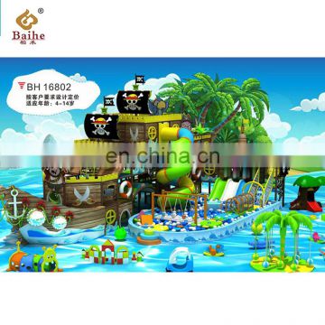 Pirate Ship Kids Play Area Indoor Soft Playground