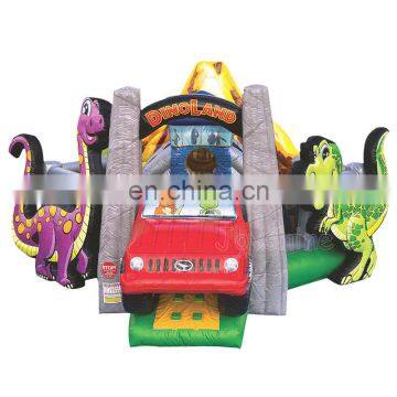 Dino Land Jumping Castle Inflatable Dinosaur Bounce House Kids Jump Bouncer