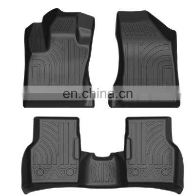 Latest Auto Parts 3d Full Set TPE Car Floor Mats for Jeep Compass