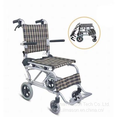 Lithium Battery Electric Lightweight Portable Folding Wheelchair for Disabled