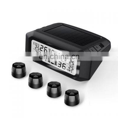 4-10tire monitoring Solar Real-time tpms tire prssure monitor for RV Caravan