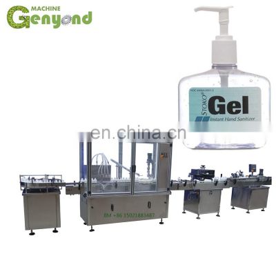 Alcohol Hand Clean Gel Sanitizer Production Line