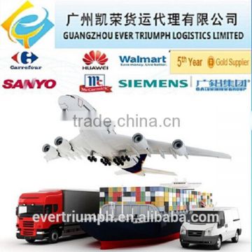 Intermodal shipping sea air transport from China to Syria