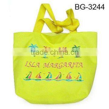 hot sale oxford tote beach bag handle polyester beach bag 2013