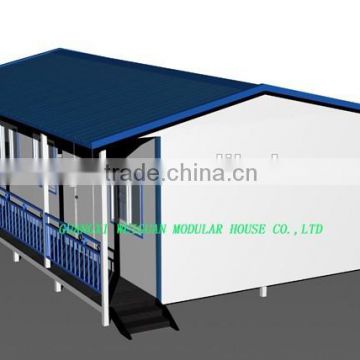 2014 Two bedroom prefabricated Light Steel Portable House