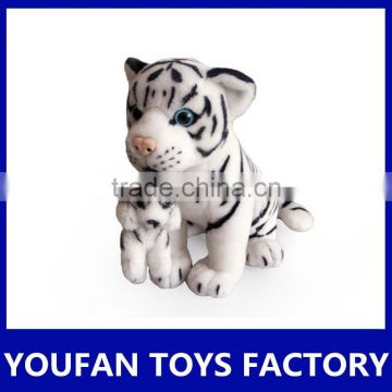 soft stuffed animal lifelike plush tiger toy
