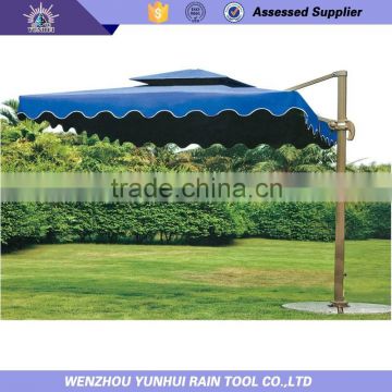 Outdoor side-pole Square parasols