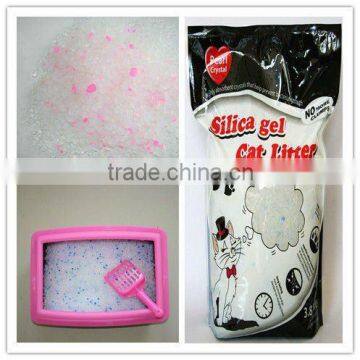 color silica Cat litter