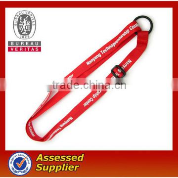 Custom polyester beer holder lanyard with factory price