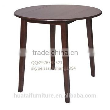 Modern dining table simple table solid wood round table wooden pub table star furniture tea table