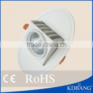 New ceiling light high quality rotate led downlight 10w