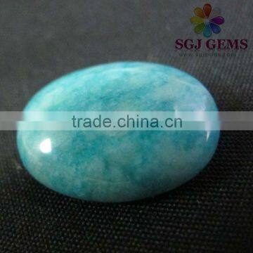 15x20mm Amazonite Oval Cabochon Loose Natural Semi Precious Gemstone Beads