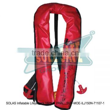 SOLAS Inflatable Lifejackets 150N & 275N ( SUP-MOE-ILJ150N-71107-1 )