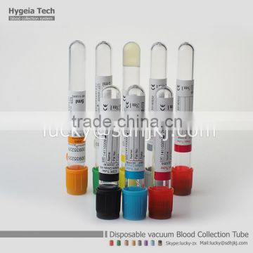 various style disposable safety blood drawing tubes