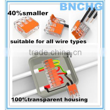 made in China wire joint connector wago 221 new version connector 2way 3way 5way CE Approved