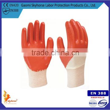 Gloves Nitrile For Food Industry With 13G Polyester