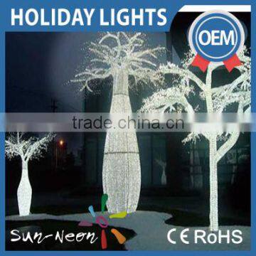 Acrylic Christmas Led Light Tree White Outdoor Lighted Christmas Trees