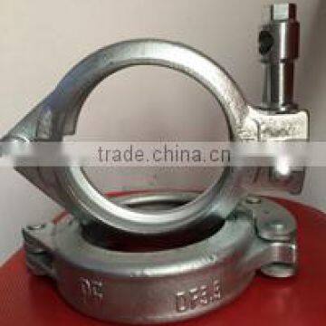 concrete pump parts 6 inch pipe clamp DN150mm long bolt clamp