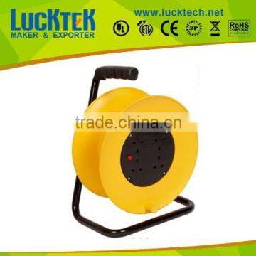 4 WAY UK TYPE GARDEN SOCKET CABLE REEL