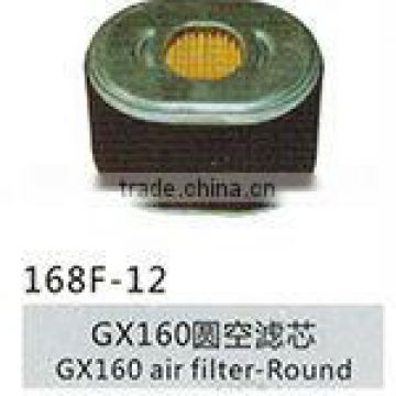 GX160 air filter-round
