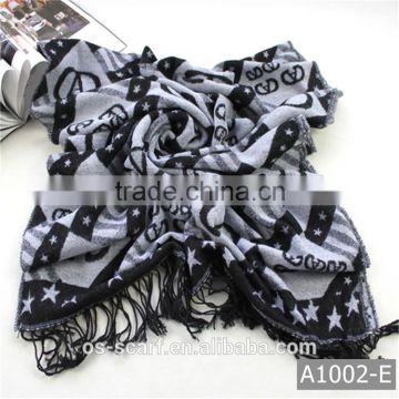 A1002 Hot sell delicate multicolor fashion viscose pashmina scarf