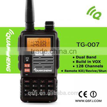 TG-007 Ham radio with microcomputer control 5 watts dual band two way radio