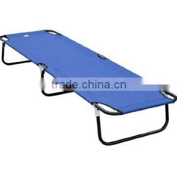 Folding bed Military-style Camping Cot Blue
