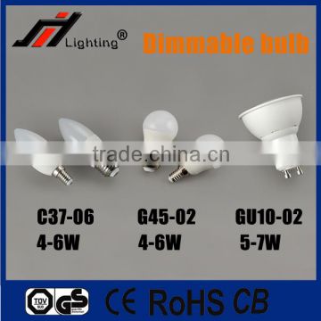 Hot sale factory price dimmable C37 Gu10 dimmable led bulb