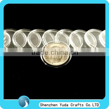 manufacturing clear coin box commemorative coin capsules