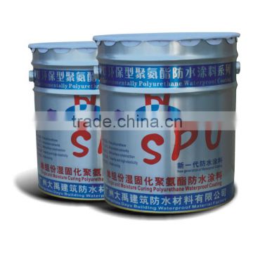 Single unit polyurethane waterproofing coating/paint