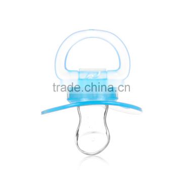 customize color large nipple pacifier for baby from zhejiang yiwu