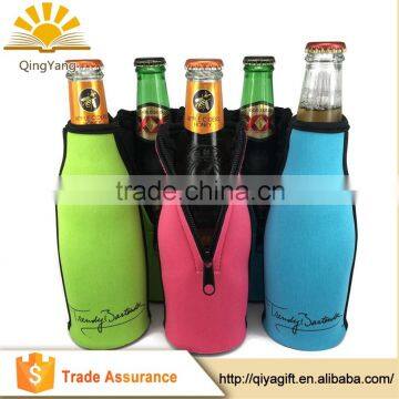 wenzhou cangnan neoprene bottle sleeve Neoprene cup holder protective sleeves for glass bottle