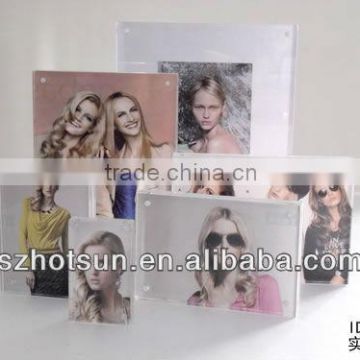 hot item acrylic photo frame for wedding pictures