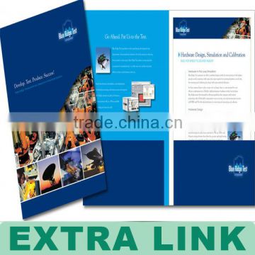 presentation folder printing with business business card holder
