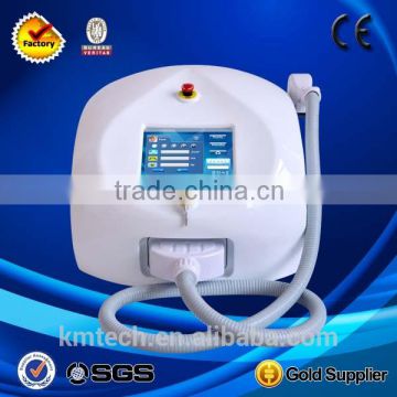 Professional fast painless permanent men facial hair removal machine with 10*10mm spot size