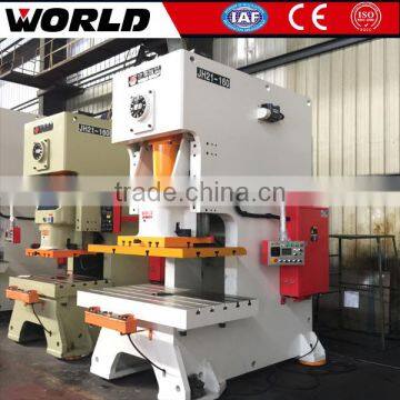 250 ton c frame single crank sheet metal stamping press machine for sale