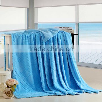 Factory direct sales custom print muslin blanket top quality