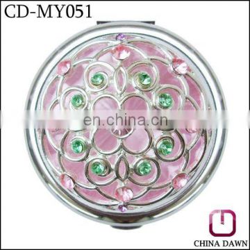 gift foldable Cosmetic mirror/Pocket mirror /Compact mirror CD-MY051