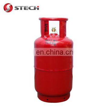 12.5kg empty home cooking lpg gas cylinder for Nigeria