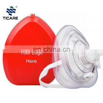 High Quality Custom Medical PVC Cpr Face Mask for First Aid