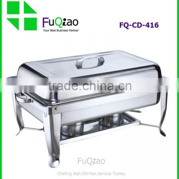 Hot Sale Restaurant Hotel Cookware set Stainless Steel Induction Chafing Dishes
