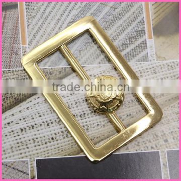 gold color simple metal belt buckle