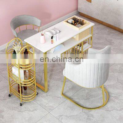 Nail Tables For Salon And Chair Set Manicure Table Salon Furniture Saloon Equipment