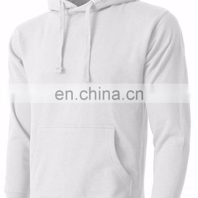 Wholesale blank pullover hoodie for men best selling white sweatshirt with hood