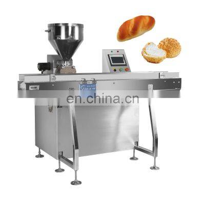 Puff Cream Filling Machine Hongyu Machinery Bread Cream Stuffing Machine