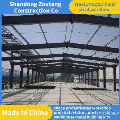 Prefabricated Warehouse Design Industrial Shed Steel Structure Warehouse Building For Sale